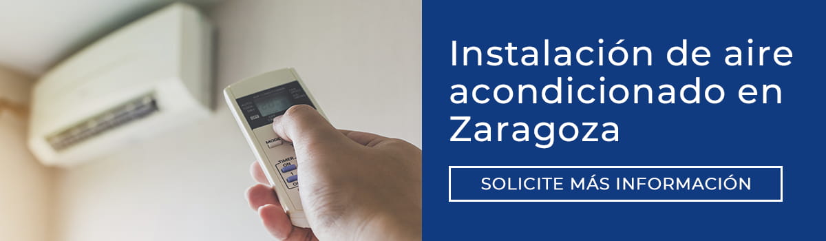 Instalación de aire acondicionado en Zaragoza